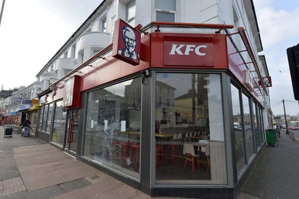 KFC's former site in Langney Road, Eastbourne (Photo by Jon Rigby) SUS-180222-091219008