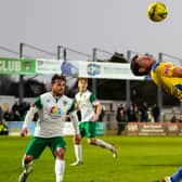 Action from Bognor's draw with Enfield / Picture: Trevor Staff