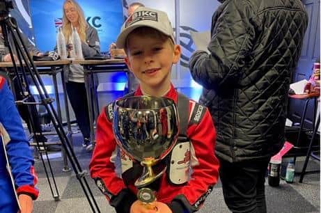 Rory with his trophy