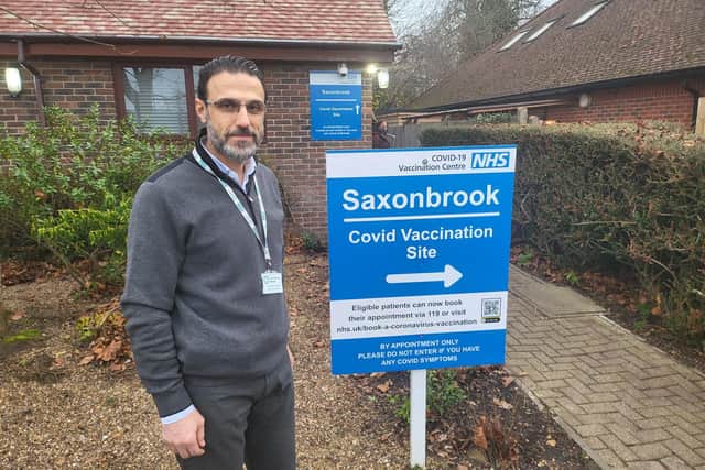 Dr Hicham Nakouzi at Saxonbrook Medical Centre