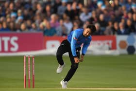 Rashid Khan in action for Sussex in 2019 / Picture: Getty