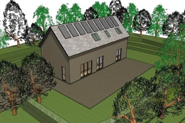 Proposed design of the new home in Marley Lane, Battle