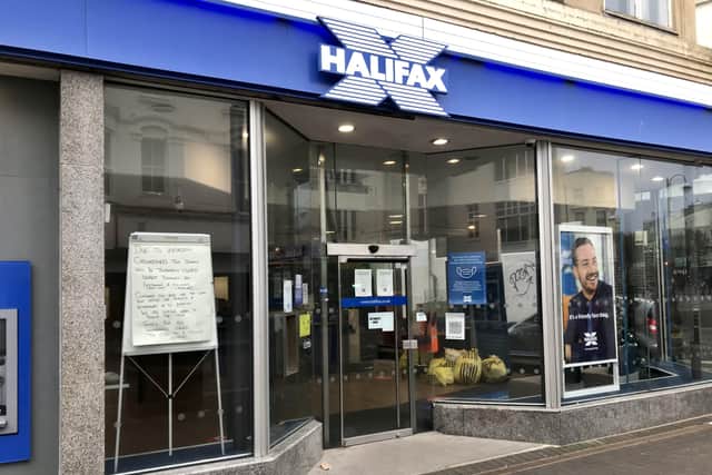 The Halifax branch in Hastings.