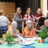 Burgess Hill Girls school hosted a Christmas lunch for the community.