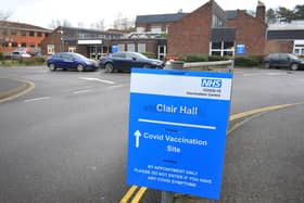 Clair Hall in Haywards Heath is currently being used by the NHS as a Covid vaccination centre