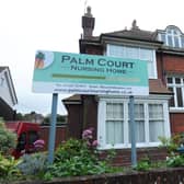 Palm Court Nursing Home in Eastbourne (Photo by Jon Rigby) SUS-171210-094150008