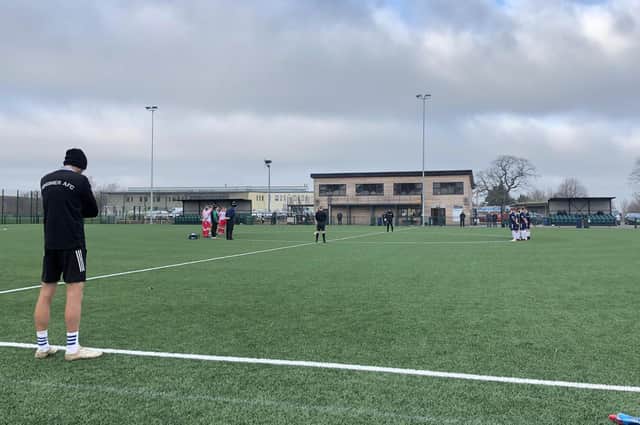 Ringmer AFC held a minute's silence in memory of former chairman Chris Christoff before their cup clash with Westfield