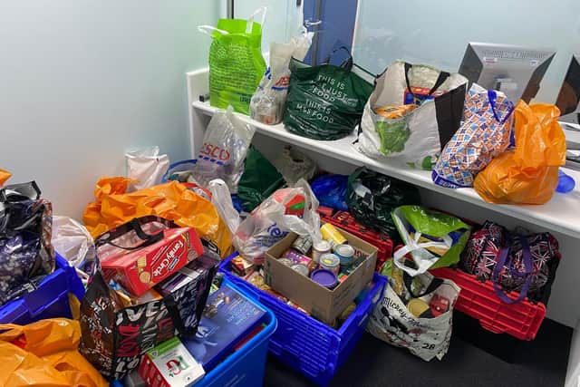 More than 600kg of produce has been donated to our local foodbanks