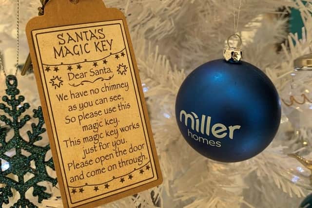 The magic keys were handed out by the Miller Homes team to families at is Minerva Heights development in Chichester
