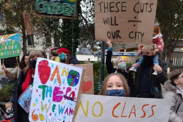 Brighton parents and teachers continue to protest school admission cuts