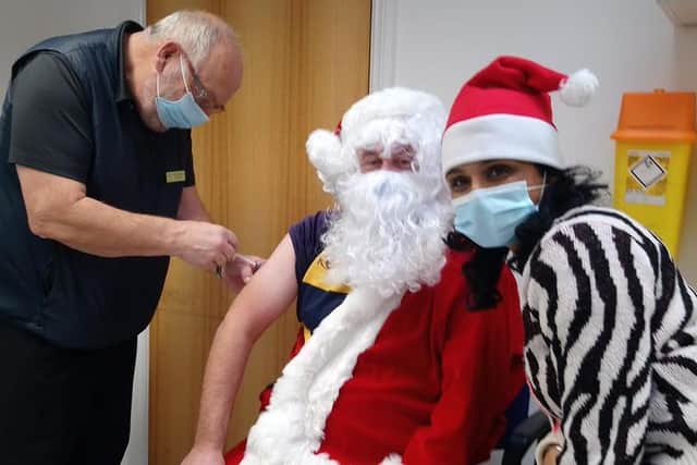 The NHS said vaccination teams across Sussex are 'working around the clock' to 'deliver vital protection' to as many people as possible in the build up to Christmas.