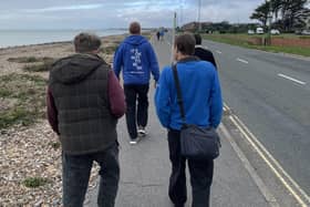 Men Walk Talk in Littlehampton have been awarded a wellbeing fund from Arun District Council
