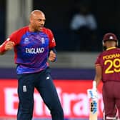 Sussex’s Tymal Mills (pictured) and George Garton have been called-up to a 16-player squad for the England men’s international Twenty20 matches against West Indies next month. Picture by Alex Davidson/Getty Images
