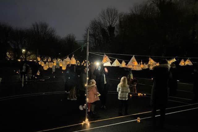 The Festival of Light, an inclusive event held by pupils at The Laurels Primary in Durrington for all their families, was the highlight of the school's festive activities
