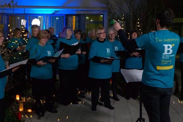 St Barnabas Hospices Community Choir recording O Holy Night