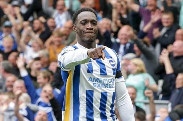 Brighton striker Danny Welbeck is available to face Brentford at the Amex stadium on Boxing Day