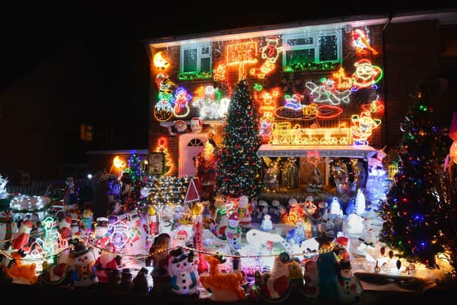 This year will be the last year people can admire the spectacular display outside Mike and Lyn Farnes' home in Amberley Drive, Hangleton