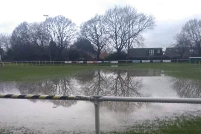 The scene at Hailsham Town - repeated at many grounds across East and West Sussex / Picture: Hailsham Town FC