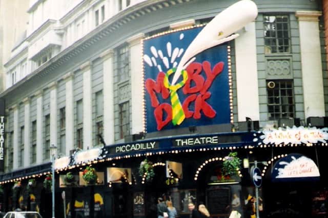 The West End opening of Moby Dick in 1992. Picture: Hereward Kaye.