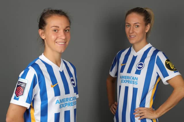 Brighton have signed defender Emma Kullberg and midfielder Julia Zigiotti Olme