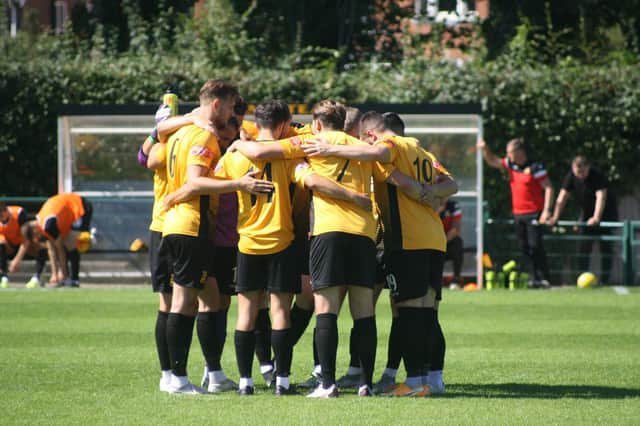 Three Bridges edged out Sussex rivals Whitehawk 1-0 away from home on Monday in an Isthmian South East game that saw FIVE red cards. Picture by Cory Pickford