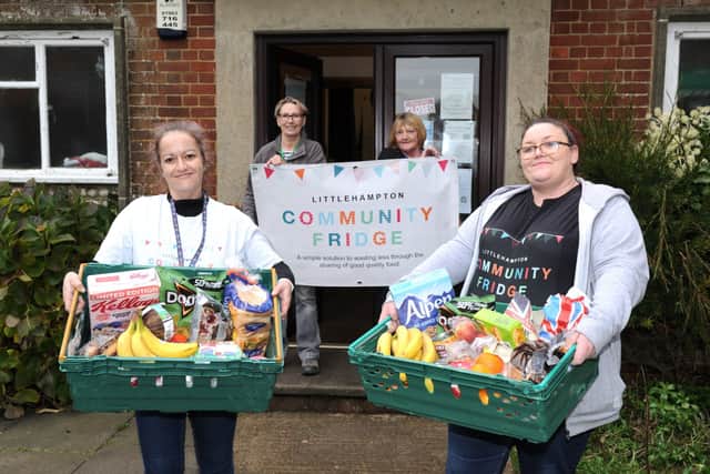Littlehampton Community Fridge aims to reduce food waste by rescuing surplus supplies and offering them to everyone for free