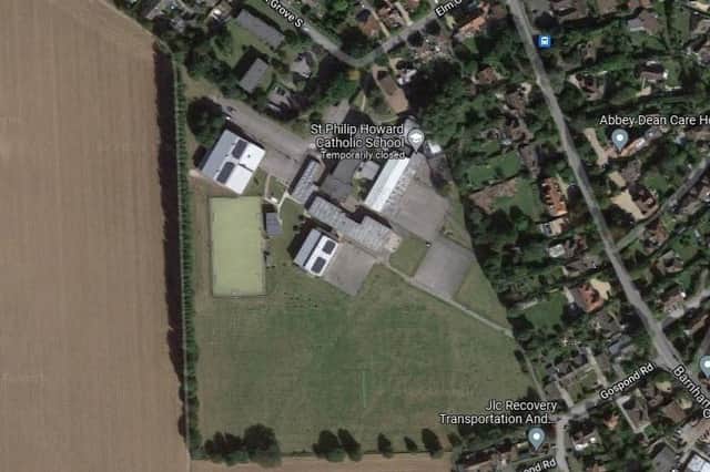 St Philip Howard Catholic School in Barnham (Google Maps)
