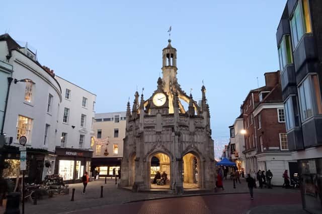 National Day of Action at Chichester's Market Cross