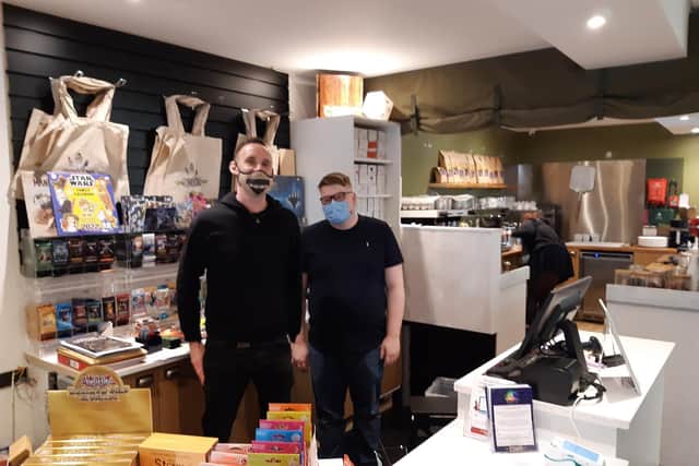 Chris Mills (Owner) and Aaron Payne (Manager)