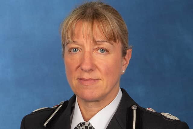 Chief Constable Jo Shiner is also the National Police Chiefs' Council lead for road policing. Picture: Sussex Police.