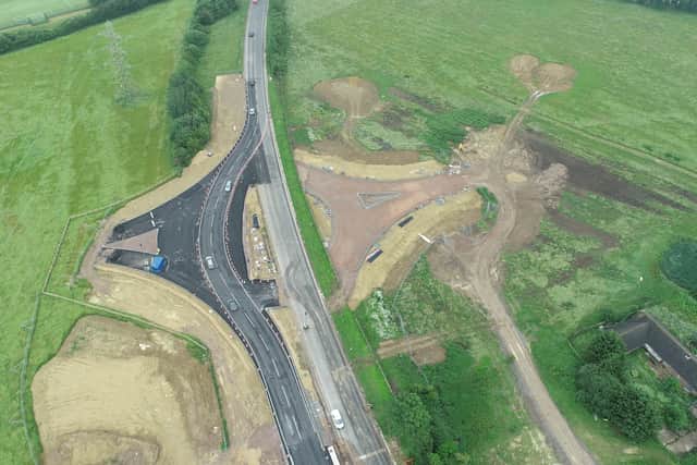 Jackson Civils are building the Western Link Road, which will connect the Northern Arc with Jane Murray Way and the A2300.