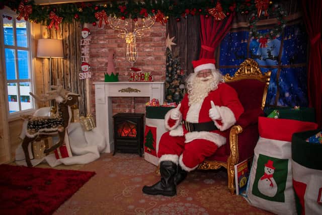 The Santa's Grotto proved popular with 2,214 tickets sold before it even opened