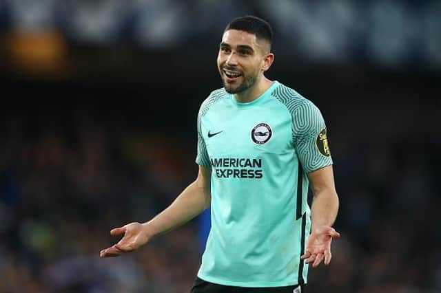Neal Maupay scored a late leveller in the reverse fixture against Crystal Palace