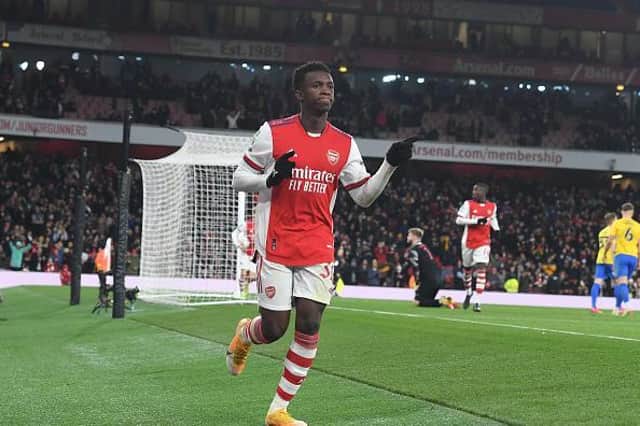 Eddie Nketiah continues to be linked with a January move away from the Emirates