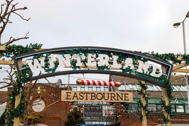Eastbourne's Winterland. Picture from Your Eastbourne BID SUS-221201-120708001