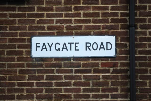 Faygate Road in Eastbourne (Photo by Jon Rigby) SUS-220501-175117008