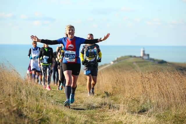 This Friday (January 14) Eastbourne residents will be able to buy entry for the Beachy Head Marathon. This year sees the addition of an Ultramarathon, an endurance race with runners invited to take on both the traditional marathon route followed by a ten kilometre route. SUS-220113-105358001
