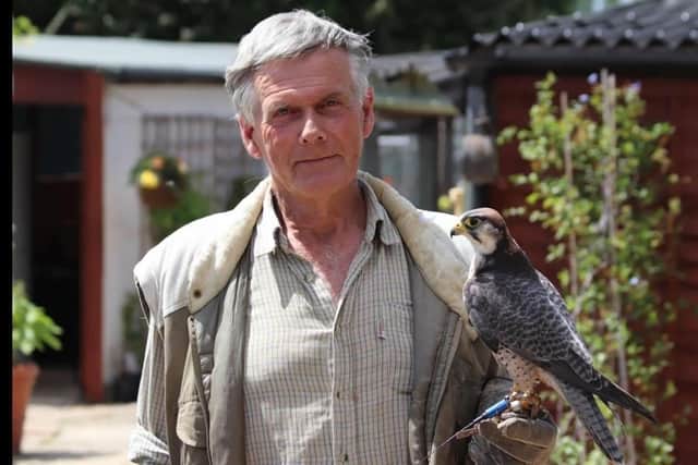 Julian Ford, founder of Huxleey's Experience bird of prey centre in Horsham