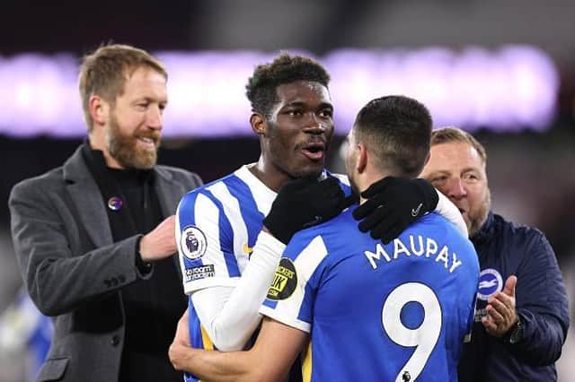 Albion head coach Graham Potter has helped Yves Bissouma thrive in the Premier League
