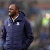 Crystal Palace head office Patrick Vieira will head to the Amex Stadium this Friday