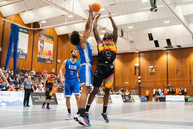 Hafeez Abdul starred for Thunder / Picture: Kyle Hemsley