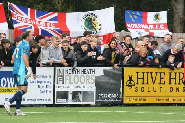Chairman Kevin Borrett has laid out exciting plans for Horsham FC in 2022. Picture by Derek Martin Photography and Art