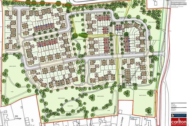 Revised plans have been submitted for up to  131 homes at Walberton