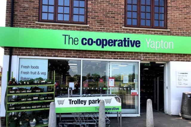 The store in Main Road, Yapton, is among those joining the Reducing Our Foodprint scheme