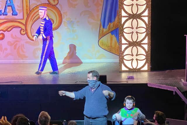 Autism-friendly panto performance at the Hawth is another huge success