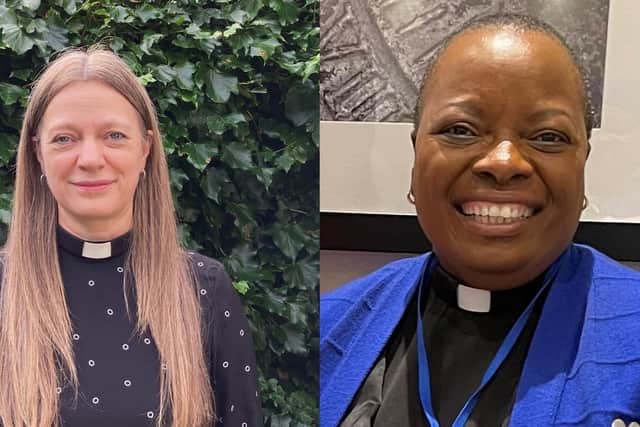 The Revd Helen Garrett (left) and The Revd Martha Mutikani will be commissioned in the Cathedral at Evensong at 3.00pm on Sunday, February 6.