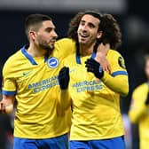 Neal Maupay and Marc Cucurella will be a threat to Crystal Palace at the Amex on Friday