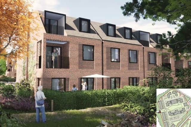 Proposed new homes at Kings Green East