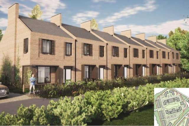 Proposed new homes at Superintendent's Drive