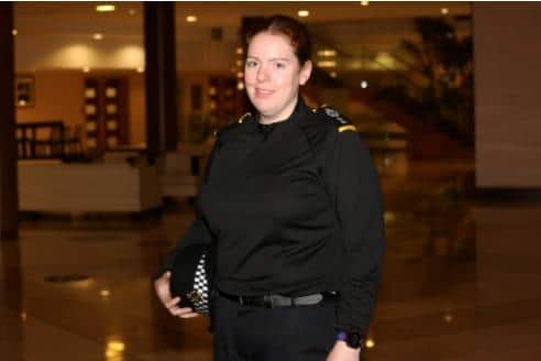 Kat Parry, 35, from Worthing, has been recruited by Sussex Police